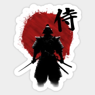 Brave Samurai Sticker